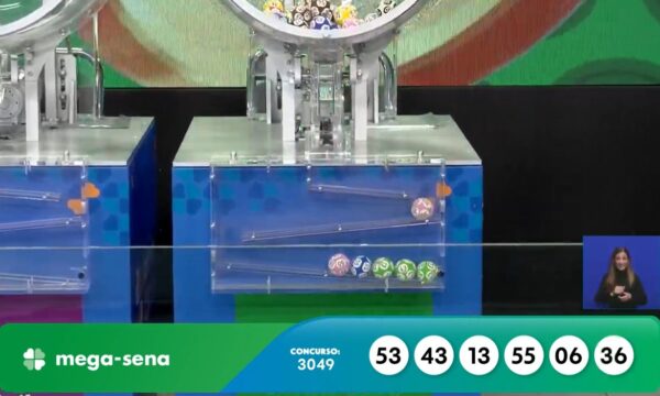 Mega-Sena 3049 acumula e prêmio vai a R$ 25 milhões; veja os números sorteados