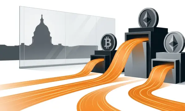 Saídas de ETFs cripto chegam a quase US$ 593 milhões